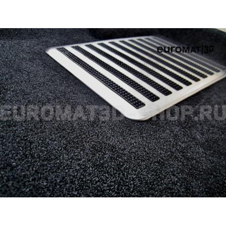 Текстильные 3D коврики Euromat3D Lux в салон для Renault Koleos (2008-2016) № EM3D-004205