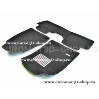 Текстильные 3D коврики Euromat3D Lux в салон для Renault Koleos (2008-2016) № EM3D-004205 Текстильные 3D коврики Euromat3D Lux в салон для Renault Koleos (2008-2016) № EM3D-004205