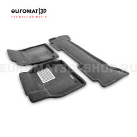 Текстильные 3D коврики Euromat3D Lux в салон для Toyota Land Cruiser 100 (1998-2003) № EM3D-005117G Серые Текстильные 3D коврики Euromat3D Lux в салон для Toyota Land Cruiser 100 (1998-2003) № EM3D-005117G Серые