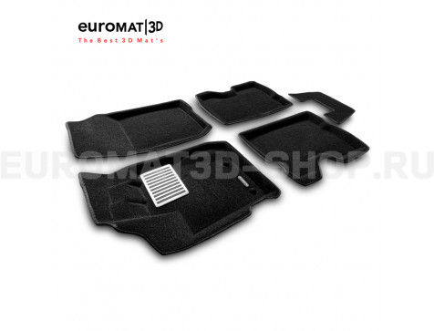 Текстильные 3D коврики Euromat3D Lux в салон для Renault Kaptur (2016-) № EM3D-004206 Текстильные 3D коврики Euromat3D Lux в салон для Renault Kaptur (2016-) № EM3D-004206