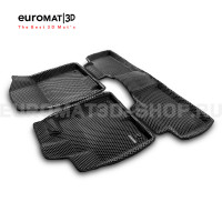 3D коврики Euromat3D EVA в салон для Gac GS8 (2016-2022) № EM3DEVA-001432