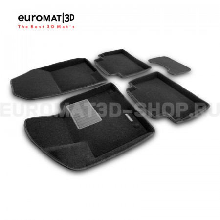 Текстильные 3D коврики Euromat3D Business в салон для Hyundai Tucson (2021-) № EMC3D-002711 Текстильные 3D коврики Euromat3D Business в салон для Hyundai Tucson (2021-) № EMC3D-002711