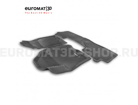 3D коврики Euromat3D EVA в салон для Cadillac Escalade (2021-) № EM3DEVA-001308