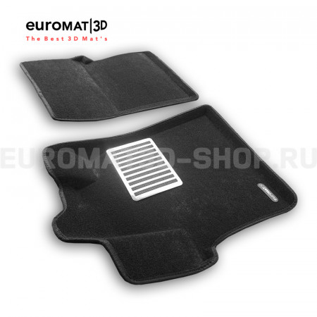 Текстильные 3D коврики Euromat3D Lux в салон для Citroen SpaceTourer XL (2016-) № EM3D-003900